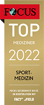 2022 Focus Siegel - Gold - Sportmedizin