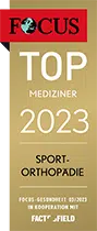 2023 Focus Siegel - Gold - Sportorthopädie